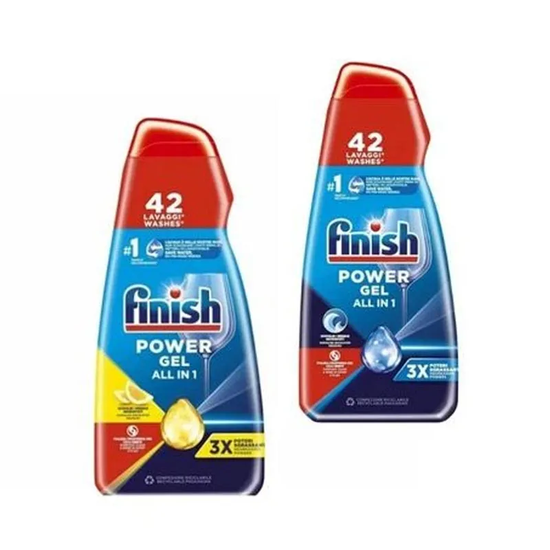 ژل ماشین ظرفشویی فینیش  ۴۲ بار شستشو power gel   